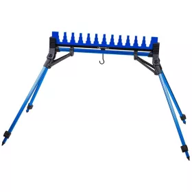   Garbolino Support Kit Silver Base Supporto per Topset per 12 Canne 70cm