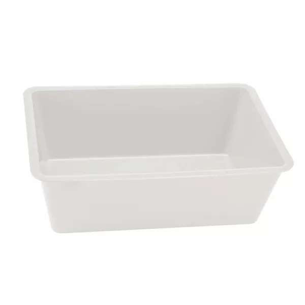 Garbolino Rectangular Bait Tray PVC Scatola Porta Esche 32x24x9cm