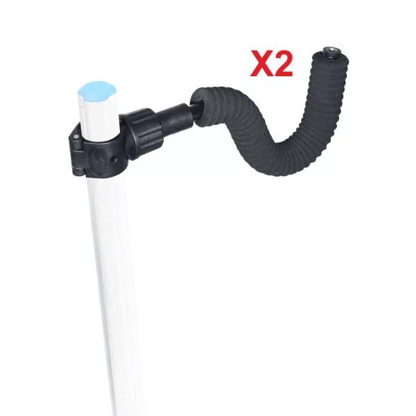 Garbolino Multigrip Open Compact Pole Supports Braccio di Supporto Canna 2 pz