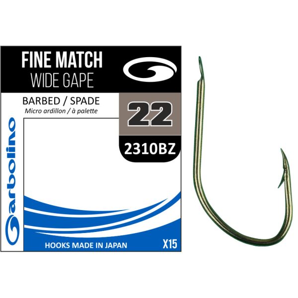 Garbolino FINE MATCH WIDE GAPE / 2310BZ 16 amo