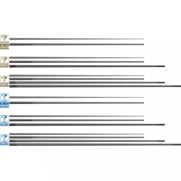 Garbolino Kit2 Pro Power Competition 4 Stars 2,65m Canna ad innesti 2 pezzi