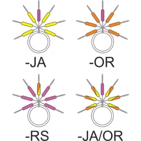   Garbolino - VISUALIZZATORE DI LINEA A BASTONCINO STREAMLINE - Minuteria - Stopper - Stopper in gomma per trota