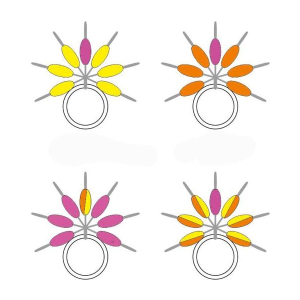 Garbolino - VISUALIZZATORE DI LINEA A GOCCIA STREAMLINE - Minuteria - Stopper - Stopper in gomma per trota