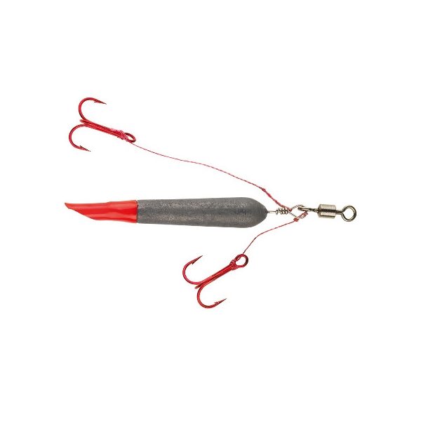Garbolino - DEAD MINNOW RIG WITH CENTRAL WEIGHT - Piccoli accessori per pesci predatori - Terminali - Terminali per esche da trota