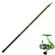 Garbolino Canna Rod Jungle Tele 3,6m e Set Mulinello