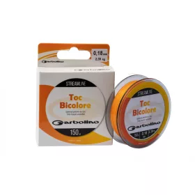   Garbolino - STREAMLINE TOC-MONO BICOLOR ORANGE/YELLOW - Filo principale - Filo monofilamento - Filo per trote