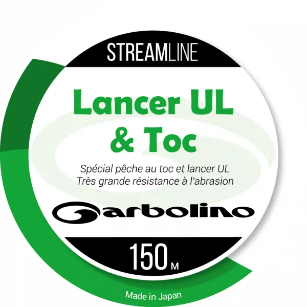 Garbolino - STREAMLINE UL-MONO INVISIBLE - Filo principale - Filo monofilamento - Filo per trote