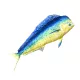 EnergoTeam The Mahi Mahi 112cm Cuscino di Pesce