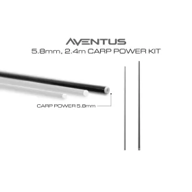 Guru Aventus 2,40m 5,80mm Carpa Power Kit