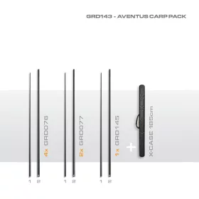   Guru Aventus Carp Pack Topset Set con borsa porta topset a parete rigida