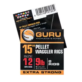   Guru Bait Band Ready Rig 15 ami pre-legati - 38 cm - 18 GPW - 0,15mm