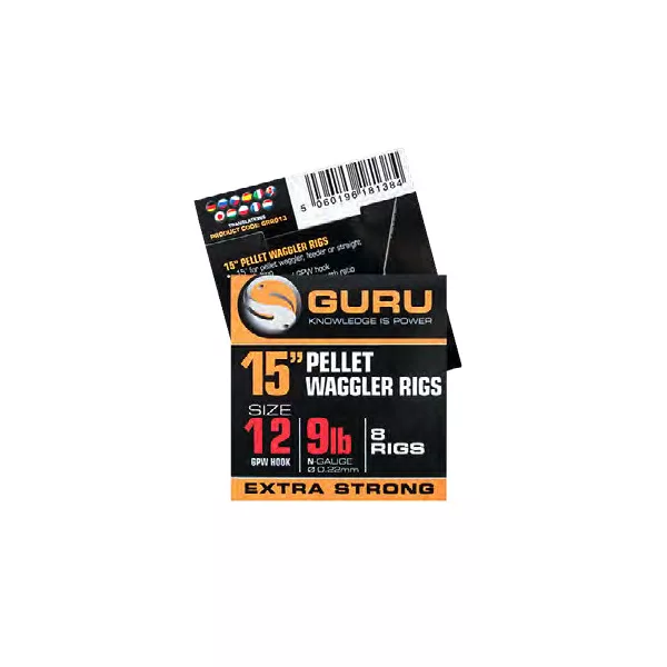Guru Bait Band Ready Rig 15 ami pre-legati - 38 cm - 18 GPW - 0,15mm