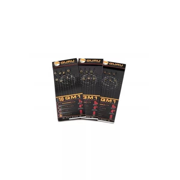 Guru Tackle - 2022- QM1 Bait Bands 10cm 14 (0.19mm) - amo pre-montato