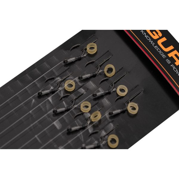 Guru SMWG Bait Bands 18 con occhiello, senza ardiglione, amo pre-legato in monofilo 8 pz