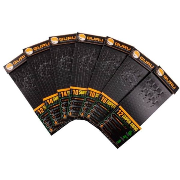 Guru Tackle - SMWG Standard Hair 4 Size 18 (0.15mm) amo pre-legato