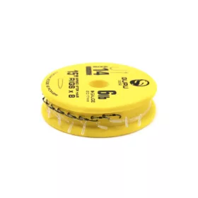   Guru SMWG Speed Stop Rig 14 con occhiello, senza ardiglione, amo pre-legato in monofilo 8 pz
