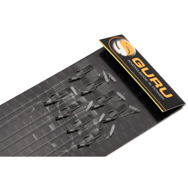 Guru SMWG Speed Stop Rig 14 con occhiello, senza ardiglione, amo pre-legato in monofilo 8 pz
