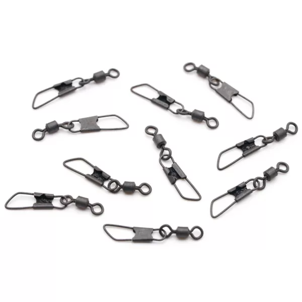 Guru Snap Link and Swivel 14 Girella con sgancio rapido 10pz