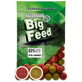   Haldorádó Big Feed C21 Boilie Fragola-Ananas 700gr 24mm Bojli