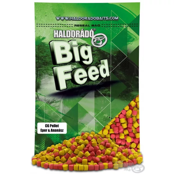 Haldorádó Big Feed - C6 Pellet - Fragola & Ananas