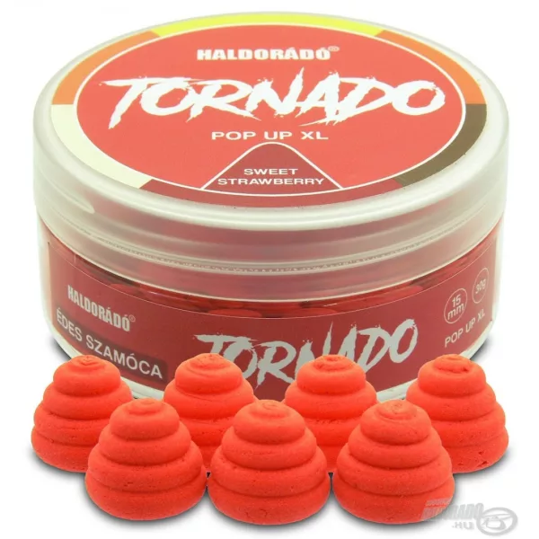 Haldorádó TORNADO Pop Up XL 15 mm - Fragola Dolce