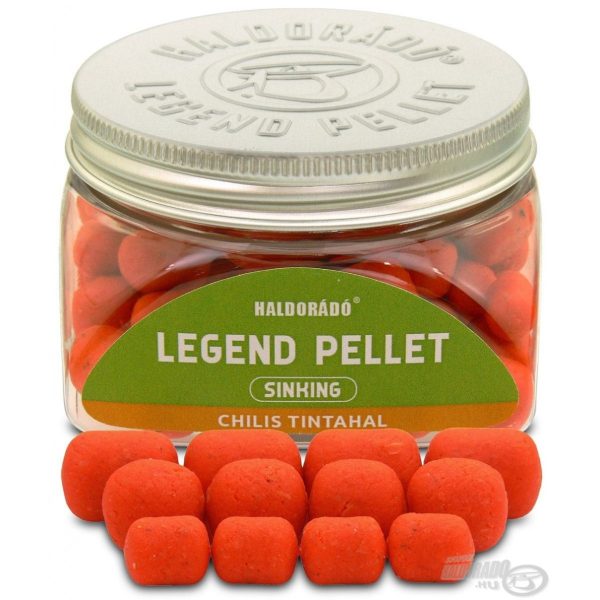 Haldorádó LEGEND PELLET Affondante 8, 12, 16 mm - Calamaro al Peperoncino