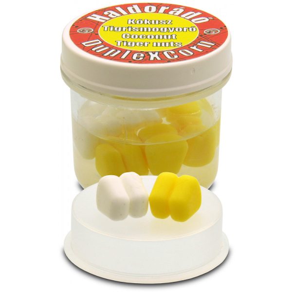 Haldorádó DupleXCorn Cocco-Tigernut 8pz/scatola 10x9x9,5mm mais di gomma
