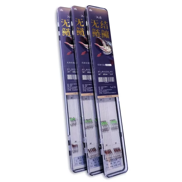 Handing Amo pre-legato con paletta e ardiglione per carpa erbivora per canna fissa 4 10pz