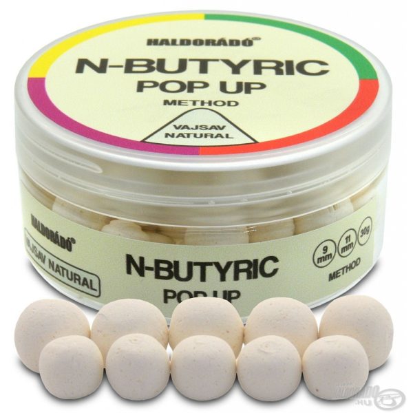 Haldorádó N-Butyric Pop Up Method 9, 11 mm - Acido Butirrico Naturale