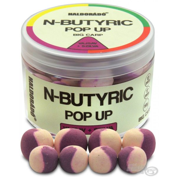 Haldorádó N-Butyric Pop Up Big Carp 13, 17 mm - Acido Butirrico + Prugna
