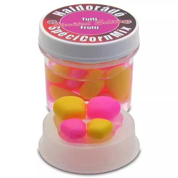 Haldorádó SpéciCorn MIX Limited Edition Tutti-Frutti 16pz/vasetto 10-15mm mais di gomma