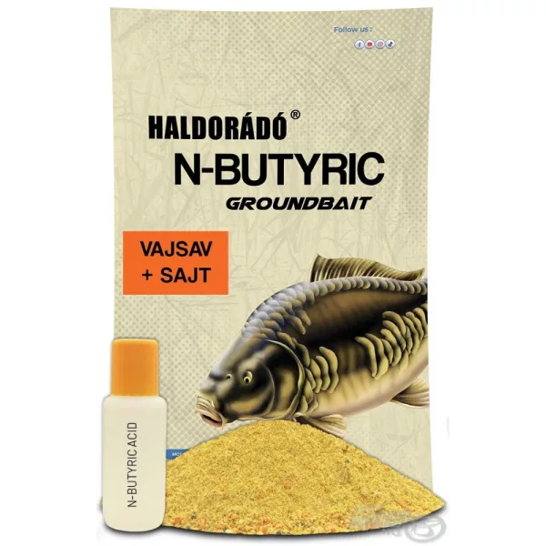 Haldorádó N-Butyric Groundbait - Acido Butirrico + Formaggio