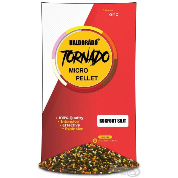 Haldorádó TORNADO Micro Pellet - Formaggio Roquefort