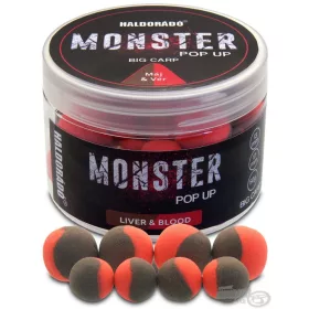   Haldorádó MONSTER Pop Up Big Carp 13, 17 mm - Fegato & Sangue