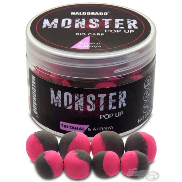 Haldorádó MONSTER Pop Up Big Carp 13, 17 mm - Calamaro & Mirtillo