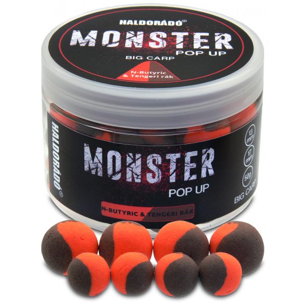 Haldorádó Monster Pop Up Big Carp Acido Butirrico-Gambero di mare 50gr 13-17mm
