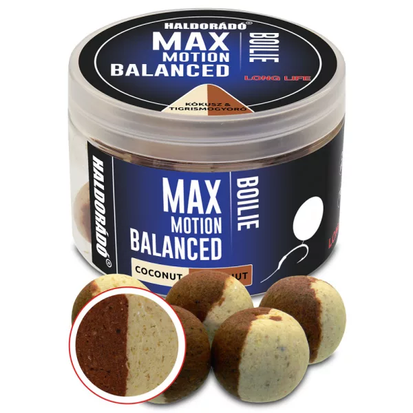 Haldorádó Max Motion Boilie Balanced Cocco-Tigernut 70gr 20mm Boilie