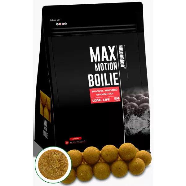 Haldorádó Max Motion Boilie Long Life Nocciolina Spagnola 800gr 24mm Bojli