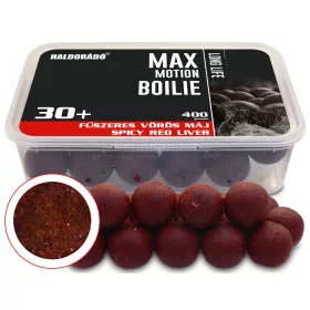   Haldorádó Max Motion Boilie Long Life Fegato Rosso Speziato 400gr 30mm Boilie