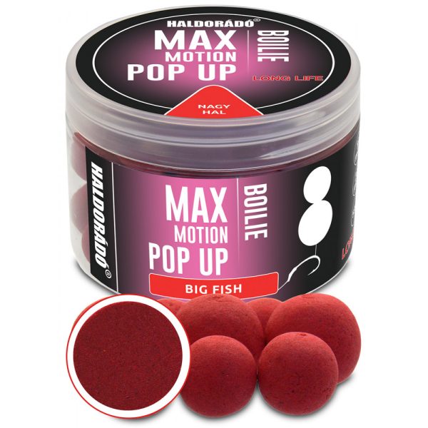 Haldorádó Max Motion Boilie Pop Up Grande Pesce 50gr 16-20mm Boilie
