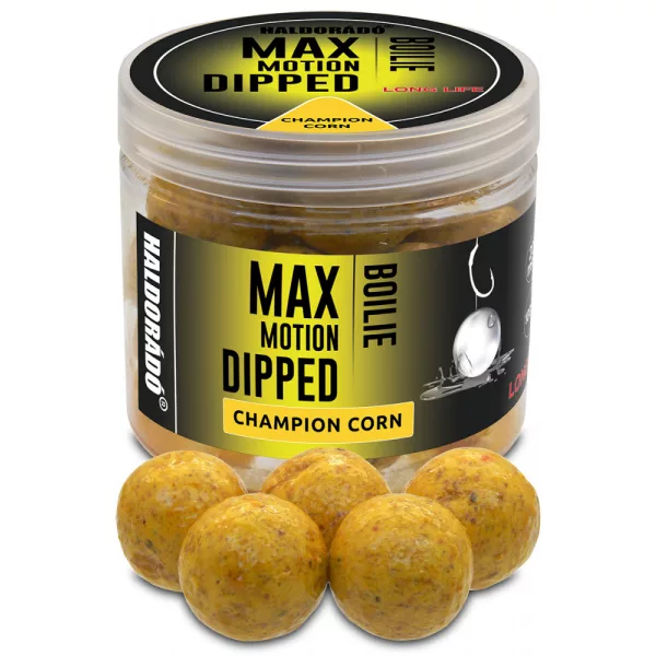 Haldorádó Max Motion Boilie Dipped Champion Corn 100gr 20mm Boilie
