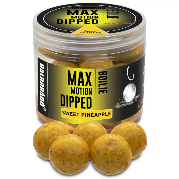 Haldorádó Max Motion Boilie Dipped Ananas Dolce 100gr 20mm Boilie