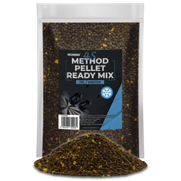 Haldorádó 4S Method Pellet Ready Mix Inverno Pellet da pastura 600gr