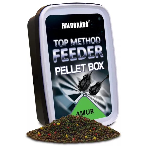 Haldorádó Top Method Feeder Scatola di Pellet Amur 400gr 1-2mm