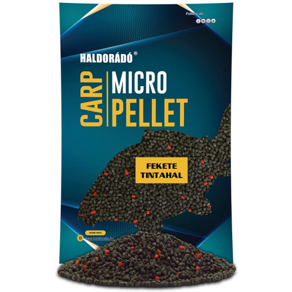 Haldorádó Carp Micro Pellet Totano Nero 600gr 3mm Pellet da pastura