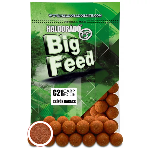 Haldorádó Big Feed C21 Boilie Pesca Piccante 700gr 24mm Bojli
