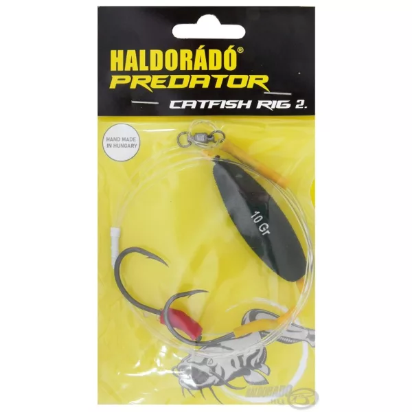 Haldorádó Catfish Rig 2 Montatura regolabile per siluri U-float 125cm