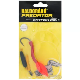   Haldorádó Catfish Rig 3 Montatura Pop-Up per siluri a corpo morbido 80cm