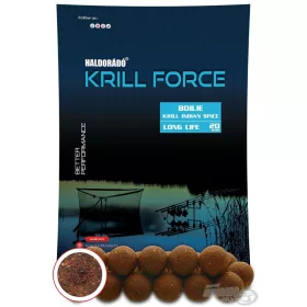   Haldorádó Krill Force Boilie Long Life 20mm Krill Indian Spice Boilies da pastura 700gr