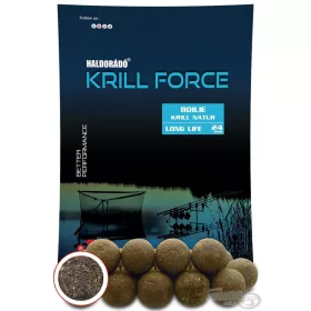   Haldorádó Krill Force Boilie Long Life 24mm Krill Natur Boilies da Pastura 700gr